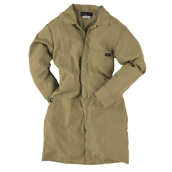 Coat, Nomex, 3 Pockets, Snap-Up Front Closure with Covered Snaps